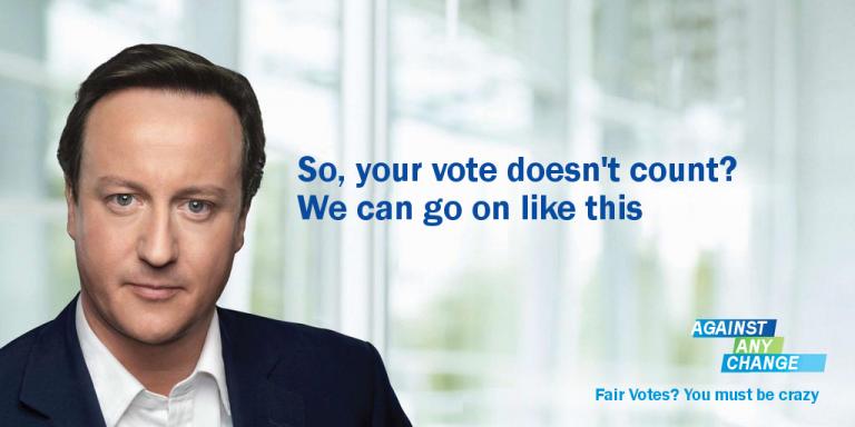David Cameron poster