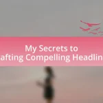 My Secrets to Crafting Compelling Headlines